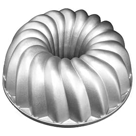 Fat Daddio's Cast Aluminum 10-Cup Classic Form Bundt Pan