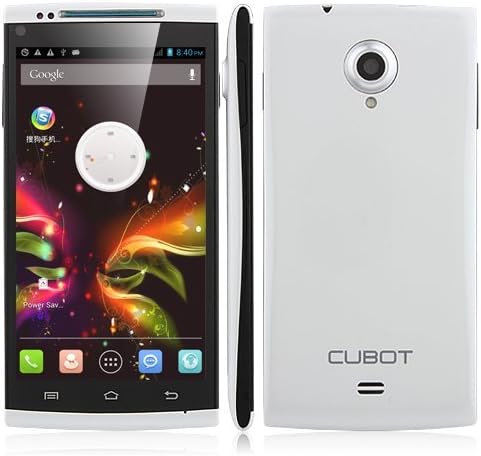 Cubot X6 Smartphone MTK6592 5.0 Inch OGS Screen 1GB 16GB Android 4.2- White