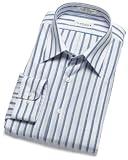 Van Heusen Mens Wrinkle Free Broadcloth Stripe Long Sleeve