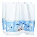 I Love Winter Hand Towel Set