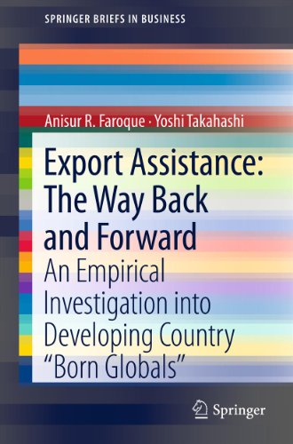 Export Assistance: The Way Back and Forward: An Empirical Investigation into Developing Country 