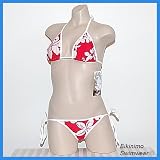 Butterfly Cheekhugger Bikini (Hot Hilfiger Print) C/D Cup