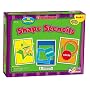 Shape Stencils [With Activity Guide and 15 3-In-1 Shape Stencils] (Scholastic Hands-On Learning)