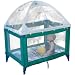 Tots In Mind Crib Tents Portable Playard Tent Plus Sunshade, White