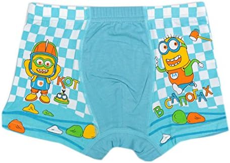 10pcs/lot soft cartoon minions printed underwear shorts for boys XL