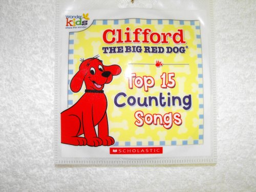 Wonder Kids Clifford The Big Red Dog TOP 15 Counting Songs (CD) Not DVD