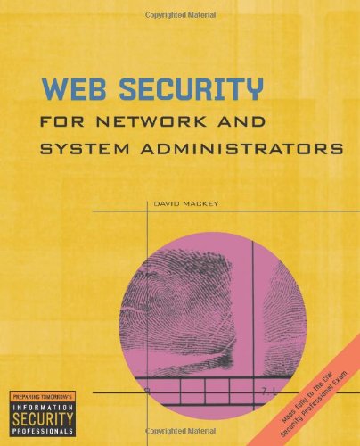 Web Security for Network and System Administrators 0619064951 pdf