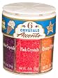 Dean Jacobs 6 Sugar Crystal Accents, Regular, 3-Ounce Jars (Pack of 4)