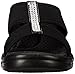 Skechers Cali Women's Rumblers 2 Strap Slide Wedge Sandal,Black,9 M US