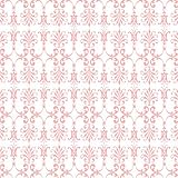 Art Nouveau Floral Pattern #2 White & Pink Vinyl Decal Sheets 12