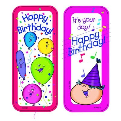 Bookmarks Happy Birthday 30pk Bookmarks Happy Birthday 30pk