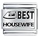 Housewife Italian Charms Bracelet Link title=