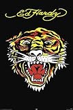 Ed Hardy - Tattoo Poster (Tiger) (Size: 24'' x 36'')