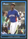 Jose Reyes - Dominican Republic (World Baseball Classic) 2009 Bowman Draft WBC Prospects Baseball Card # BDPW7 / MLB Baseball Trading Card in Screwdown!