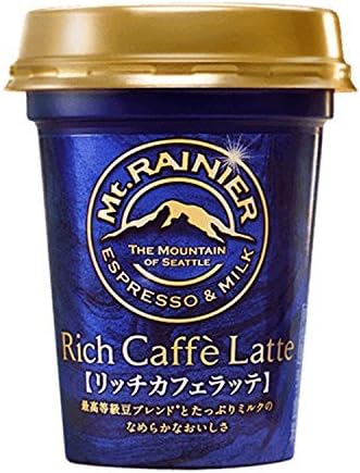 Morinaga Milk Industry Co., Ltd. Mount Rainier rich cafe latte 180ml 10 this [2016 released in March]