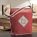 Ethnik Handcrafted Red Bag of Recycled Jute