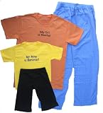 Mother & Daughter Pajamas - MY GIRL IS PEACHY / MY MOM IS BANANAS - Each Sold Separately