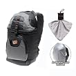 Aktiv Pak AP200 All-Weather Sling Digital SLR Camera Backpack Case (Black) for Olympus E-3, E-30, Evolt E-620, E-520, E-510, E-450, E-420 E-410