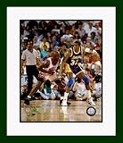 Michael Jordan Chicago Bulls NBA Guarding Magic Johnson 2 Framed 8 x 10 Photograph