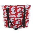 WSU Washington State University Logo Tote Bag Cotton with WATERPROOF LINING UNDERSIDE Travel, Baby, Diapers, Sports Gym or Beach Cute Best Unique GIFT IDEA for Him Her Man Men DAD MOM Mother Woman Women Ladies