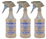 3 Pack 32oz. SprayMaster Heavy Duty Spray Bottles