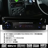 ★658D★CPRM対応　１DIN車載DVDプレーヤー　USB/SD