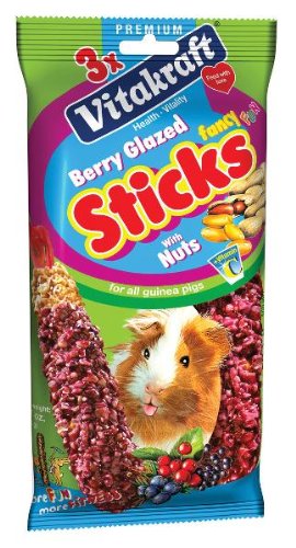 Guinea Pig Stick, Berry Glazed, 3 Pack