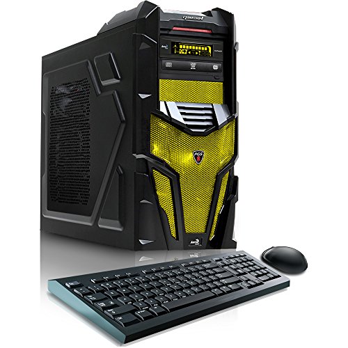 CybertronPC Shockwave X6-7500 Gaming Desktop - AMD FX-6300 3.5GHz Hexa-Core Processor, 16GB DDR3 Memory, NVIDIA GTX 750 (1GB GDDR5) Graphics, 1TB/8GB Solid State Hybrid, DVD±RW, Microsoft Windows 10