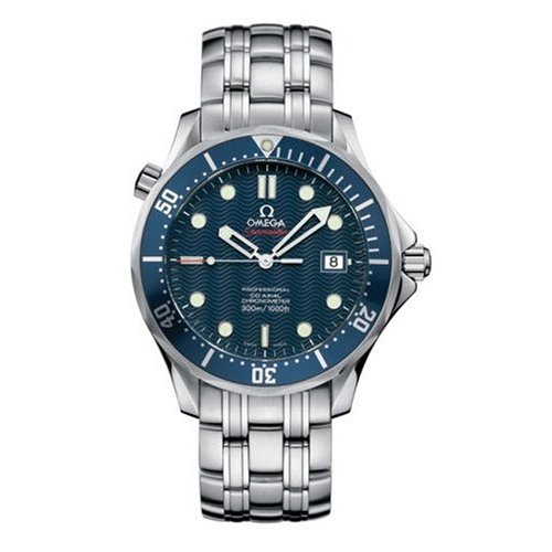 Omega Mens Seamaster 300M James Bond Automatic Chronometer Watch #2220.80.00