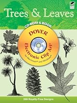 Trees and Leaves CD-ROM and Book (Dover Electronic Clip Art)