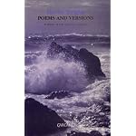 David Wright: Poems and Versions book cover