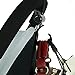 ilovebaby Hook Set for Baby Stroller 2 U Shape Hooks and 2 D Shape Hooks Easy to Install, Fit All Strollers Multi-Purpose Hanger for Baby Diaper Bags or Groceries-Solid, Pack of 4 Color Black