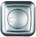 Produkt-Bild: AMBIENT UP-Dimmer f&uuml;r Trafos 80x80x54mm, 20-300W, silber