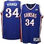Nike Kansas Jayhawks #34 Paul Pierce Royal Twilled Throwback Jersey