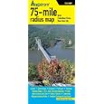 75-Mile Radius NYC Street Map by Hagstrom