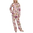 Nick &amp; Nora&reg; Womens Pajamas It's A Hoot Coat Set - Pink