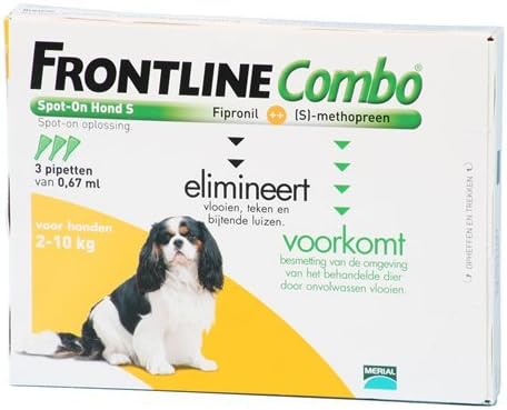 Frontline Combo Dog S 2-10 kg 3 pipettes