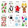 IMPACT #12048D 6x12 XMAS Gel Cling