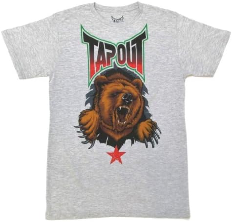 One Punch TapouT Republic Grey T-Shirt XX-Large