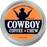 Cowboy Coffee Chew Quit Chewing Tin Can Non Tobacco Nicotine Free Smokeless Alternative to Dip Snuff Snus Leaf Pouch