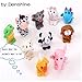 Generic Soft Plush Animal Finger Puppet Set (10 Piece)