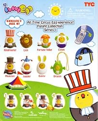 I Love Egg All Time Circus Charm Figure Capsule Toys Set of 8
