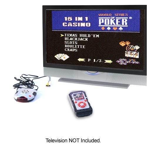 World Series of Poker Wireless Plug and Play 15-in-1 TV Game