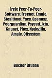 Freie Peer-to-Peer-Software: Freenet, EMule, YaCy, OpenNap, PeerGuardian, Jabbin, PSYCED, RetroShare, GNUnet, JXTA, LimeWire, OFFSystem, Phex, AMule, ... WASTE, MUTE, IMule, Rodi, Valknut, Coral