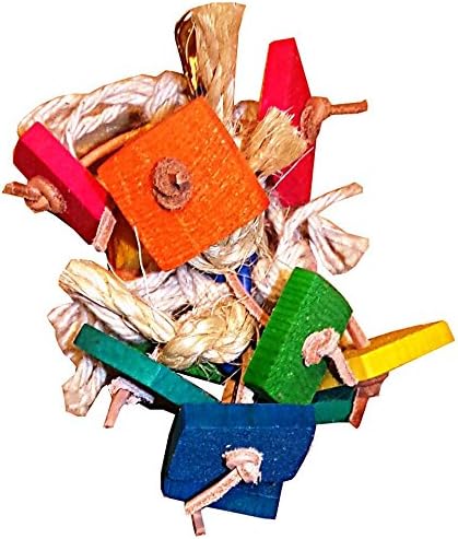 Kaleidoscope Pet Products Super Preener Small 7" X 4.5" Bird Toy