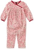 Tea Collection Baby-Girls Infant Botanic Garden Romper, Neon Pink, XX-Small