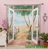 Island Breeze Trompe l'oeil Window Art