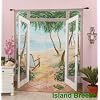 Island Breeze Trompe l'oeil Window Art