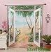 Island Breeze Trompe l'oeil Window Art