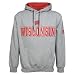 Wisconsin Badgers Ash Automatic Hoody Sweatshirt